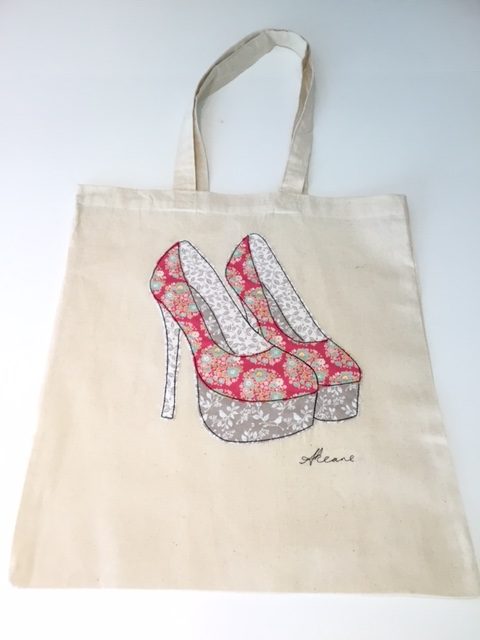 Machine Embroidery High Heel Shoe Pattern. 3 x Patterns – Pixie Willow ...